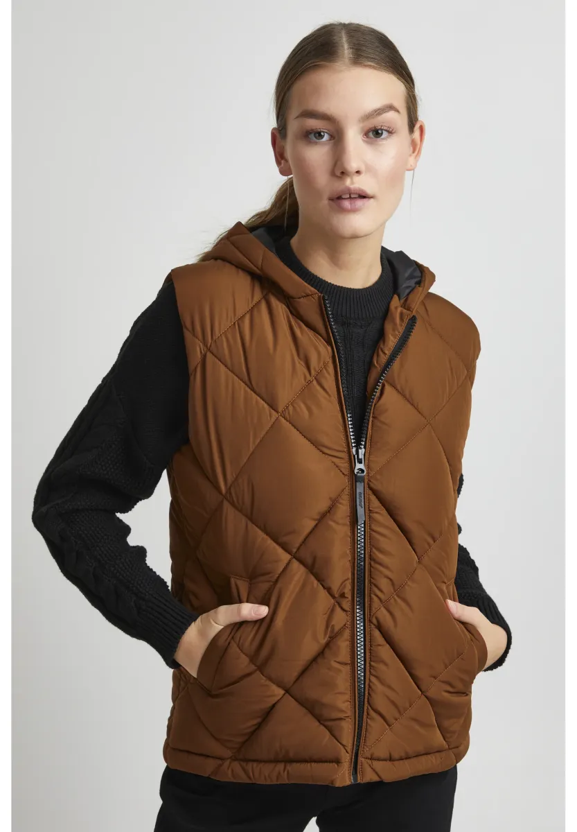 OXStana - Weste - tortoise shell