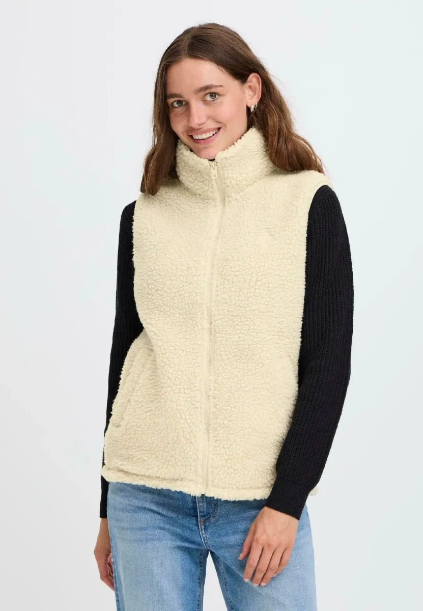 OXTINNE TEDDY - Weste - oyster