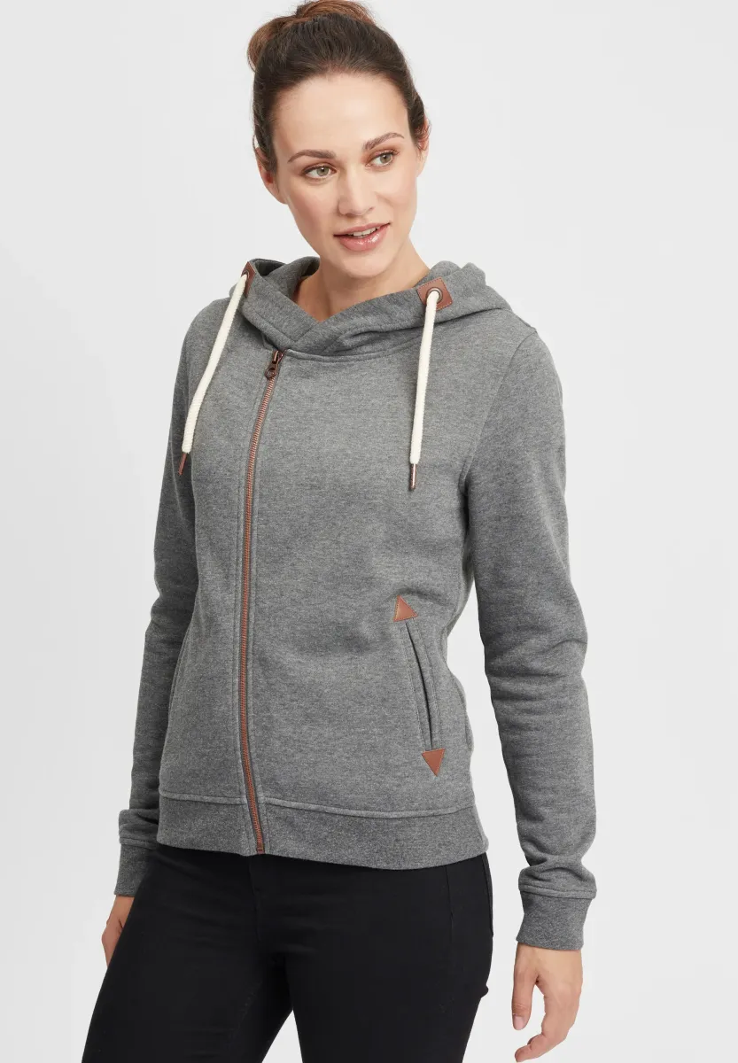 OXVicky - Sweatjacke - grey mel