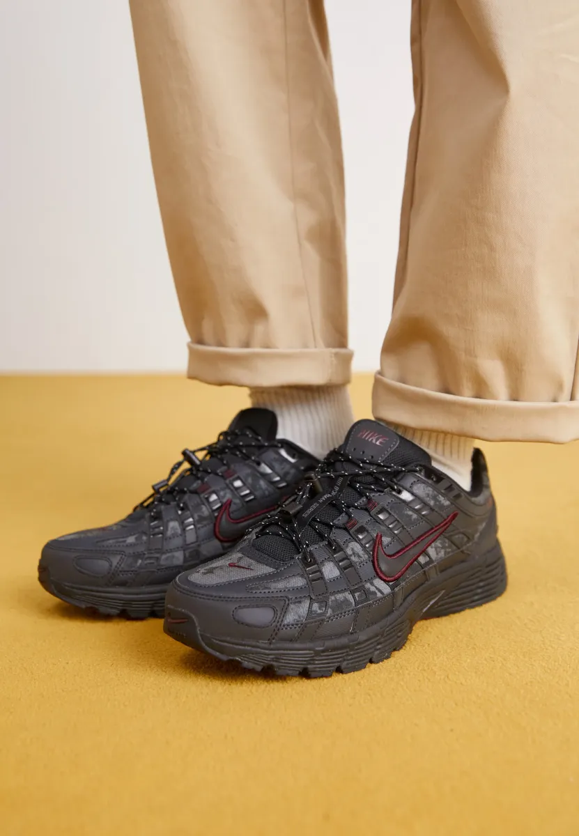 P-6000 - Sneaker low - black/burgundy crush/midnight navy/black/metallic cool grey/cool grey
