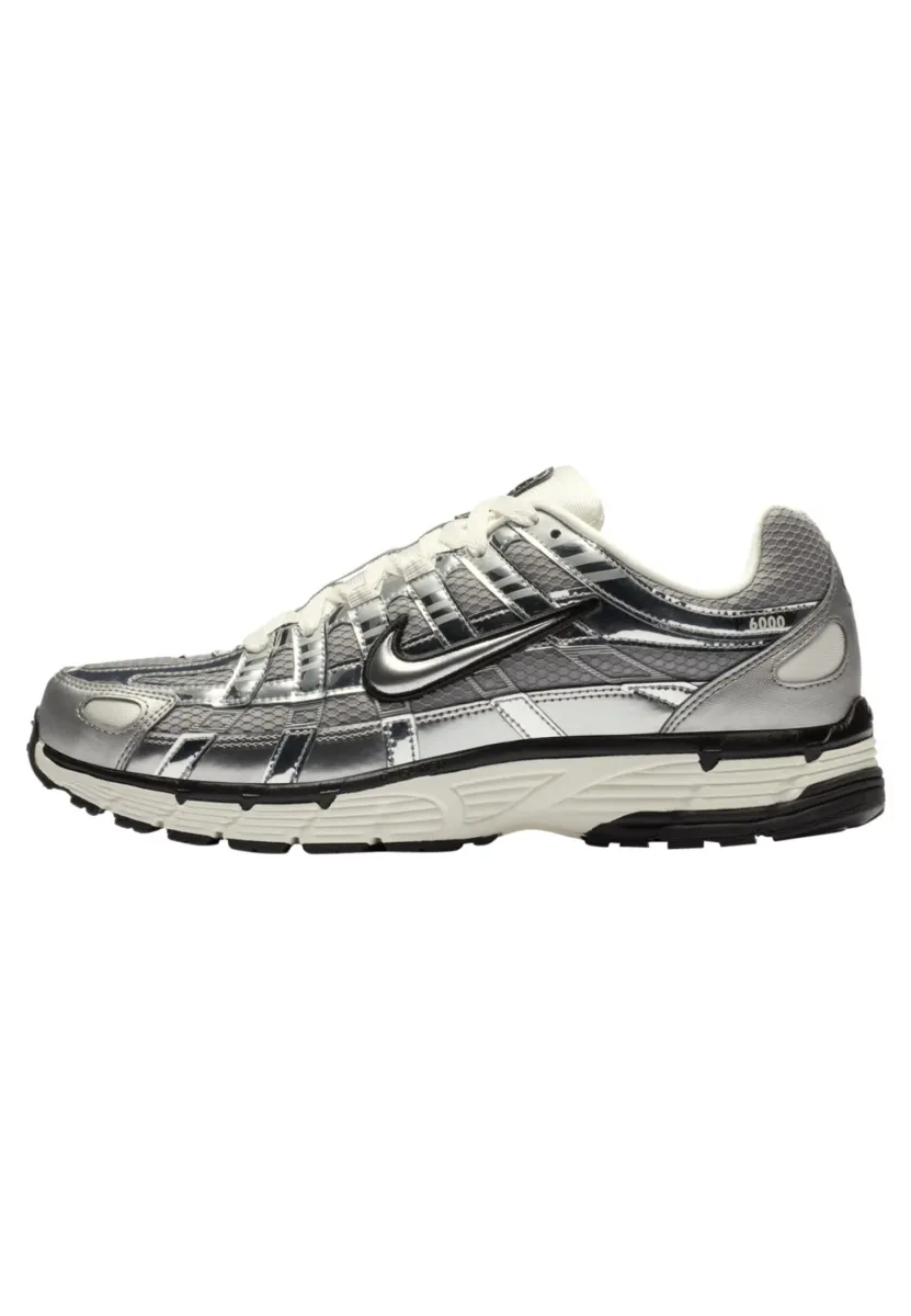 P-6000 - Sneaker low - metallic silver/sail/black