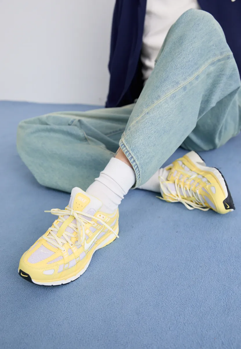 P 6000 - Sneaker low - soft yellow/soft pearl/platinum-coloured/black