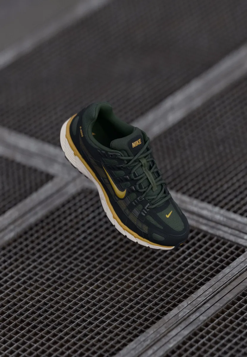P 6000 UNISEX - Sneaker low - black/ochre/sequoia/light orewood brown