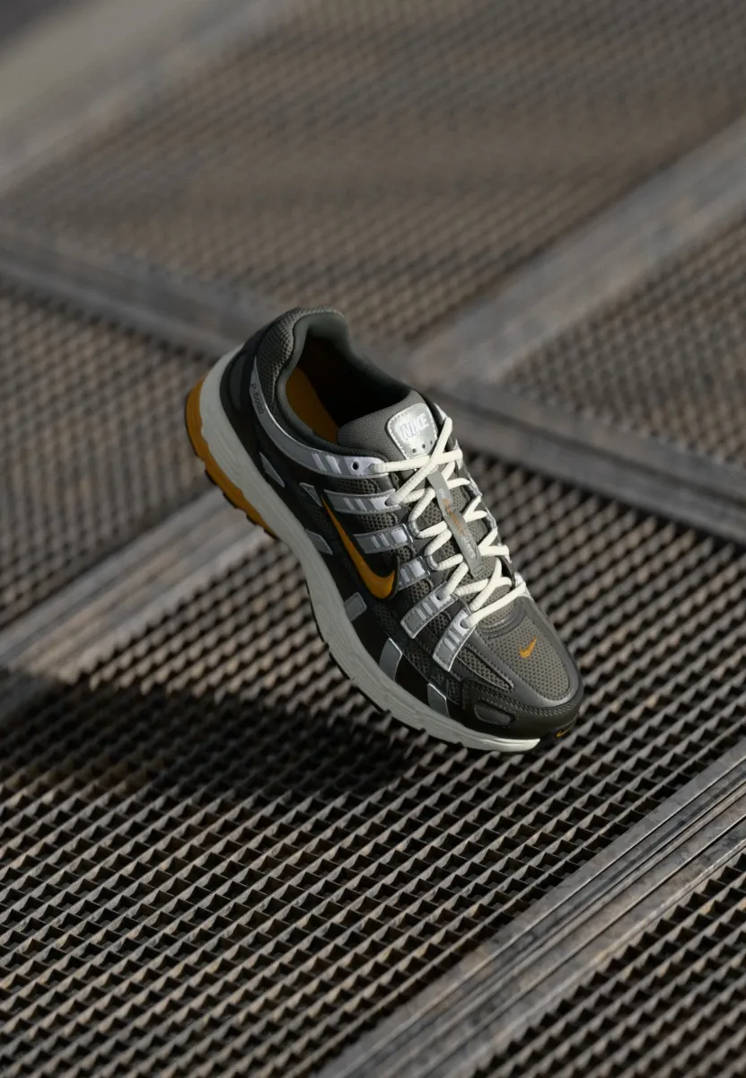 P 6000 UNISEX - Sneaker low - med ash/desert ochre/flat pewter/white/sail/black