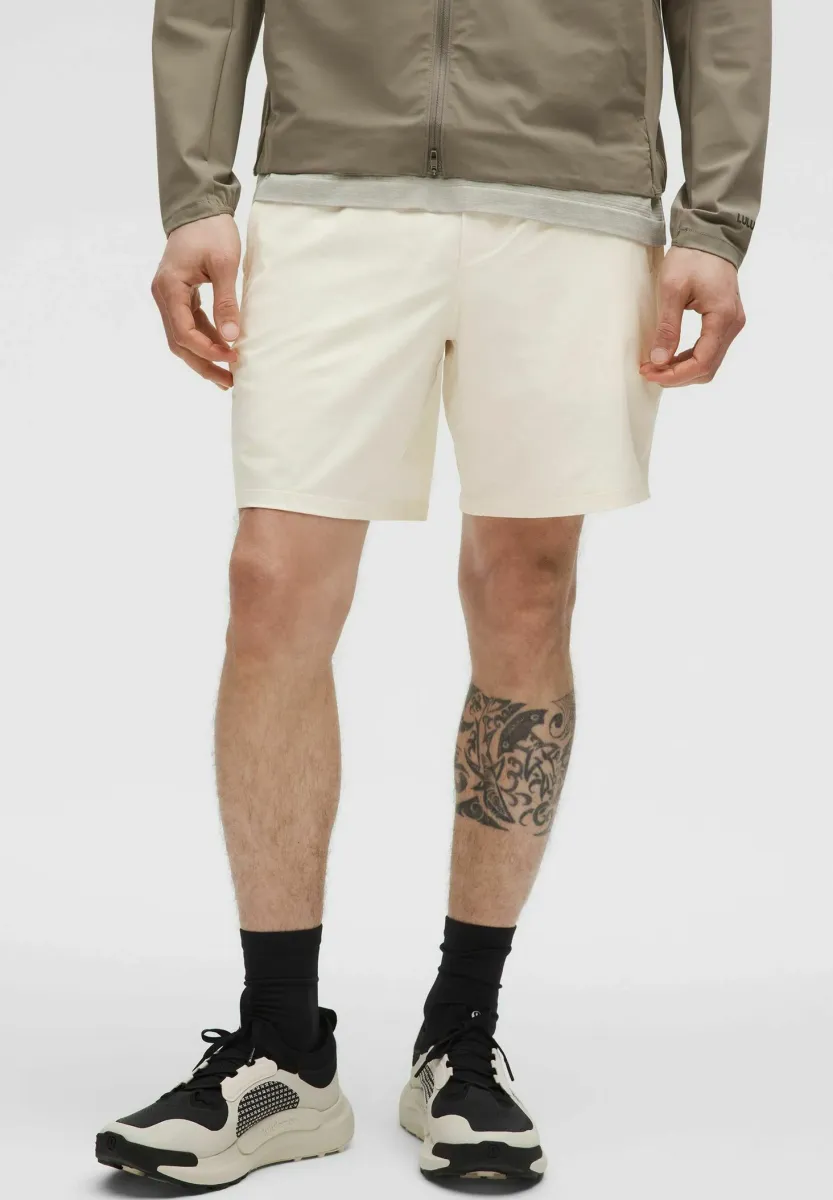PACE BREAKER LINED 18CM - Kurze Sporthose - Light Ivory