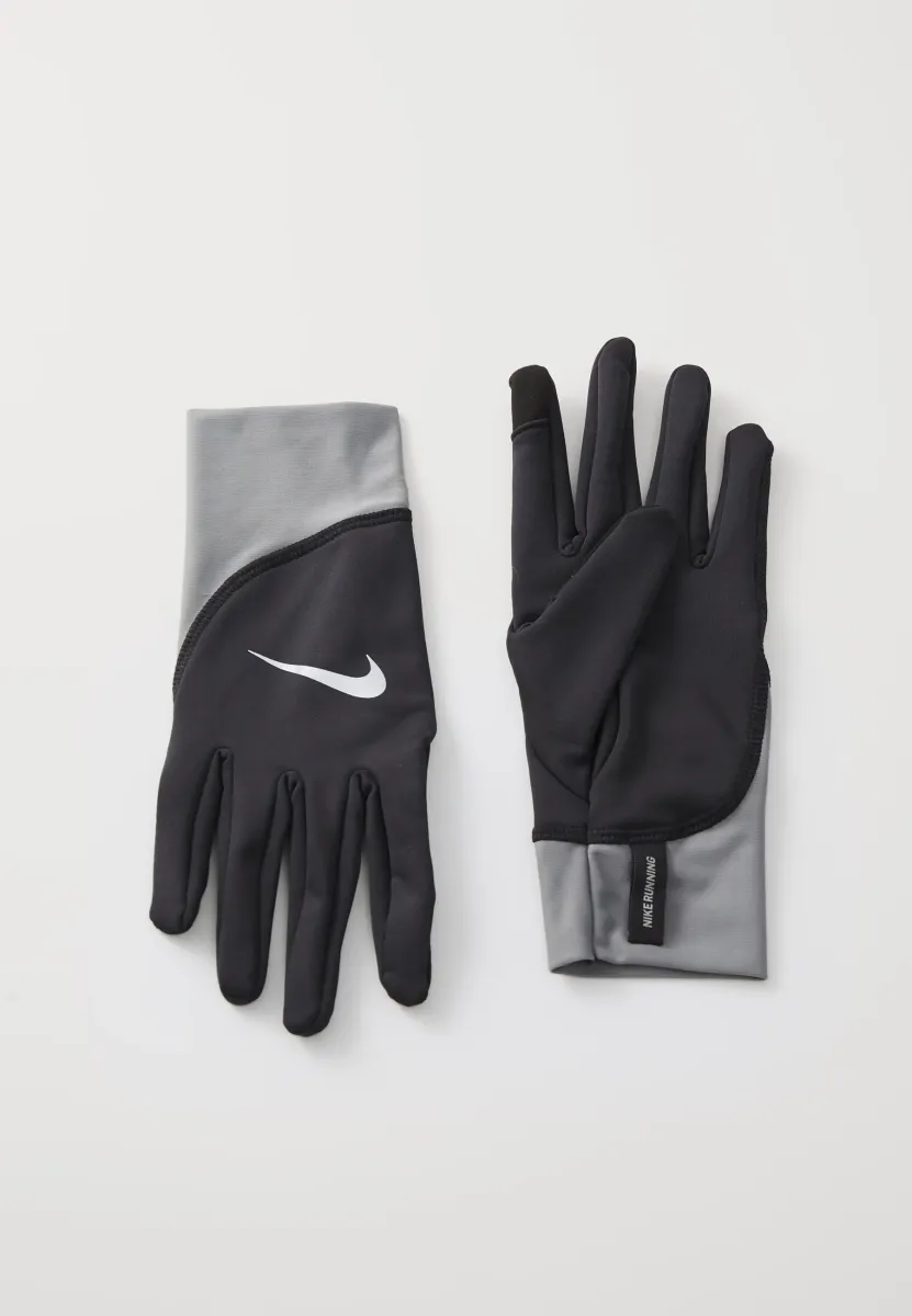 PACER MIDWEIGHT UNISEX - Fingerhandschuh - black/smoke grey/silver