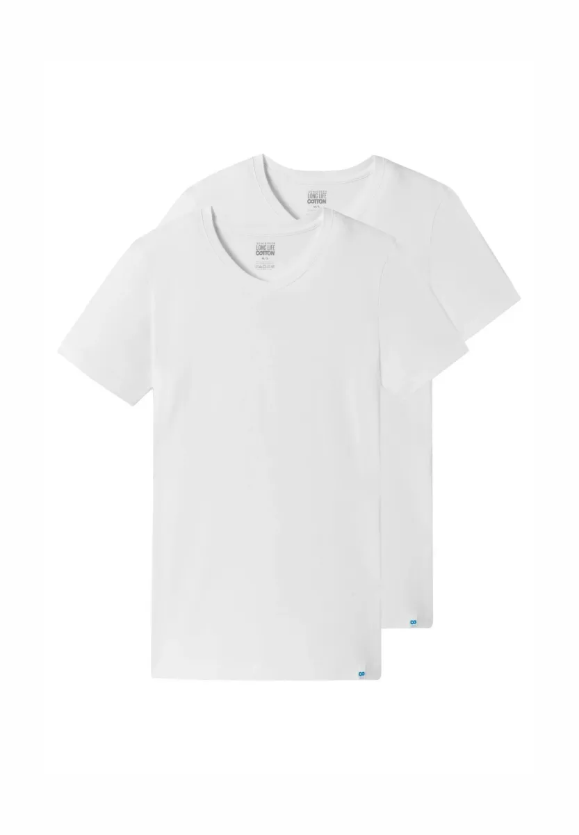 PACK OF 2 - Unterhemd/-shirt - weiß