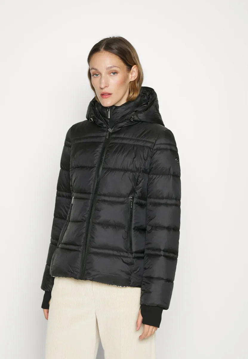 PACKABLE WITH BIB - Winterjacke - black