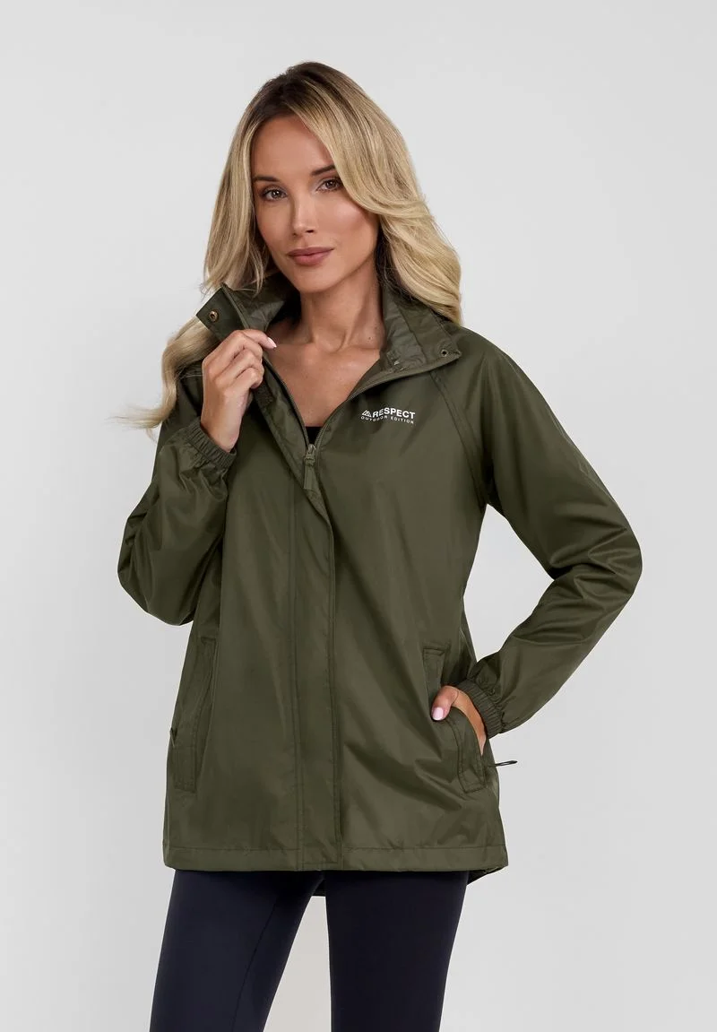 PACKAWAY - Regenjacke / wasserabweisende Jacke - khaki