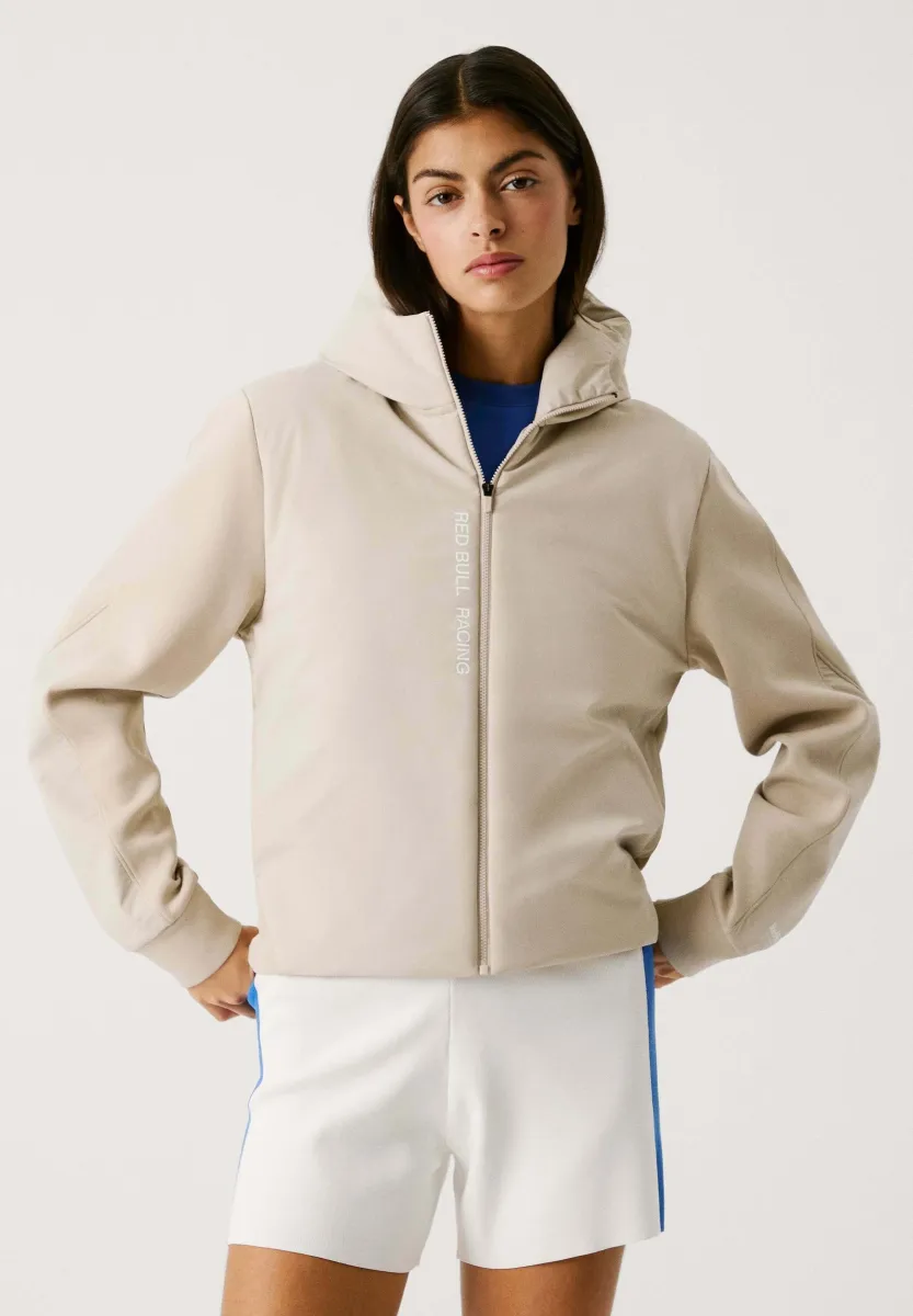PADDED HOODY - Übergangsjacke - beige