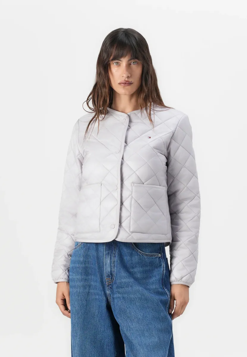 PADDED QUILTED JACKET - Übergangsjacke - lilac dusk