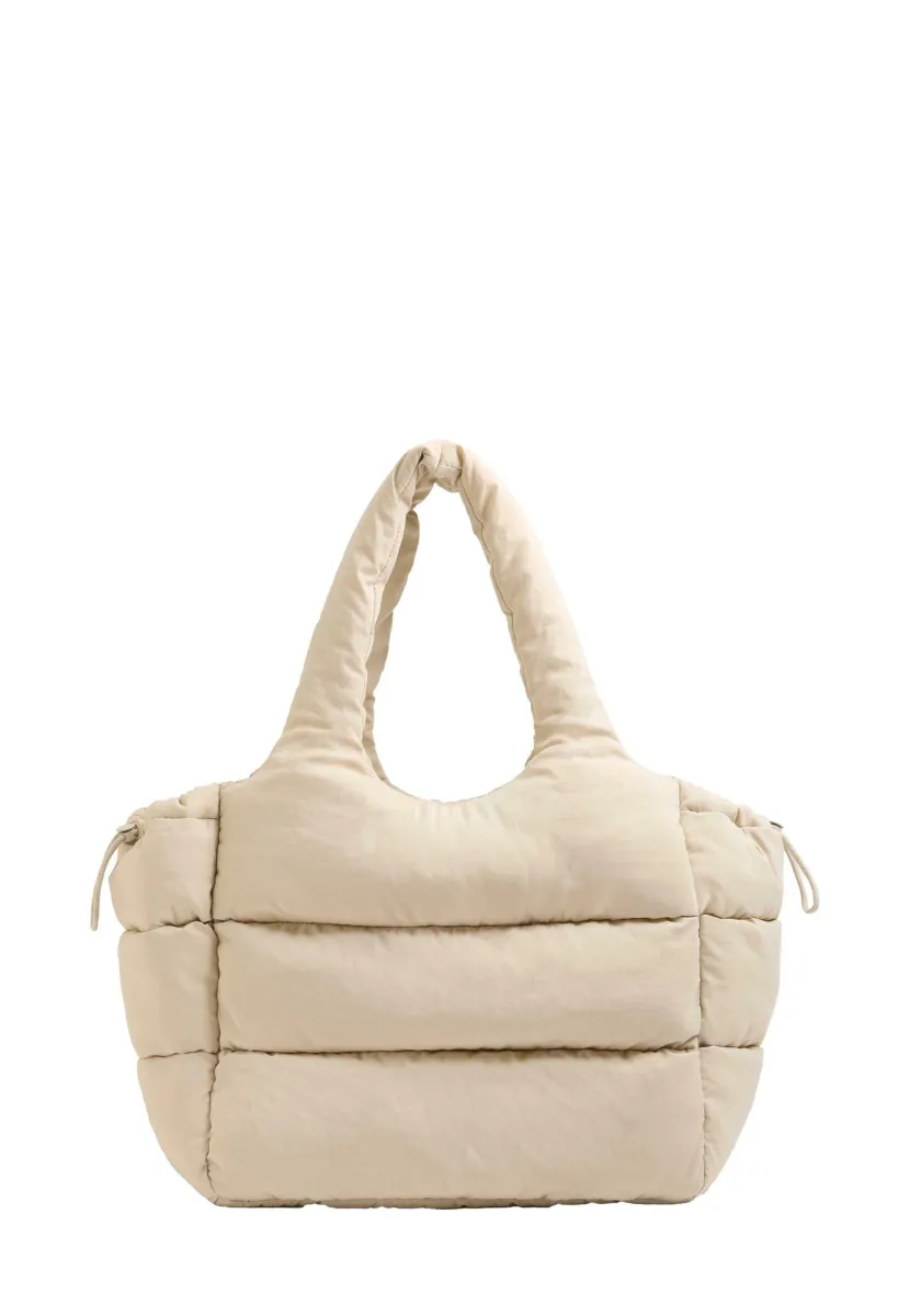 PADDED SHOPPER - Shopping Bag - beige
