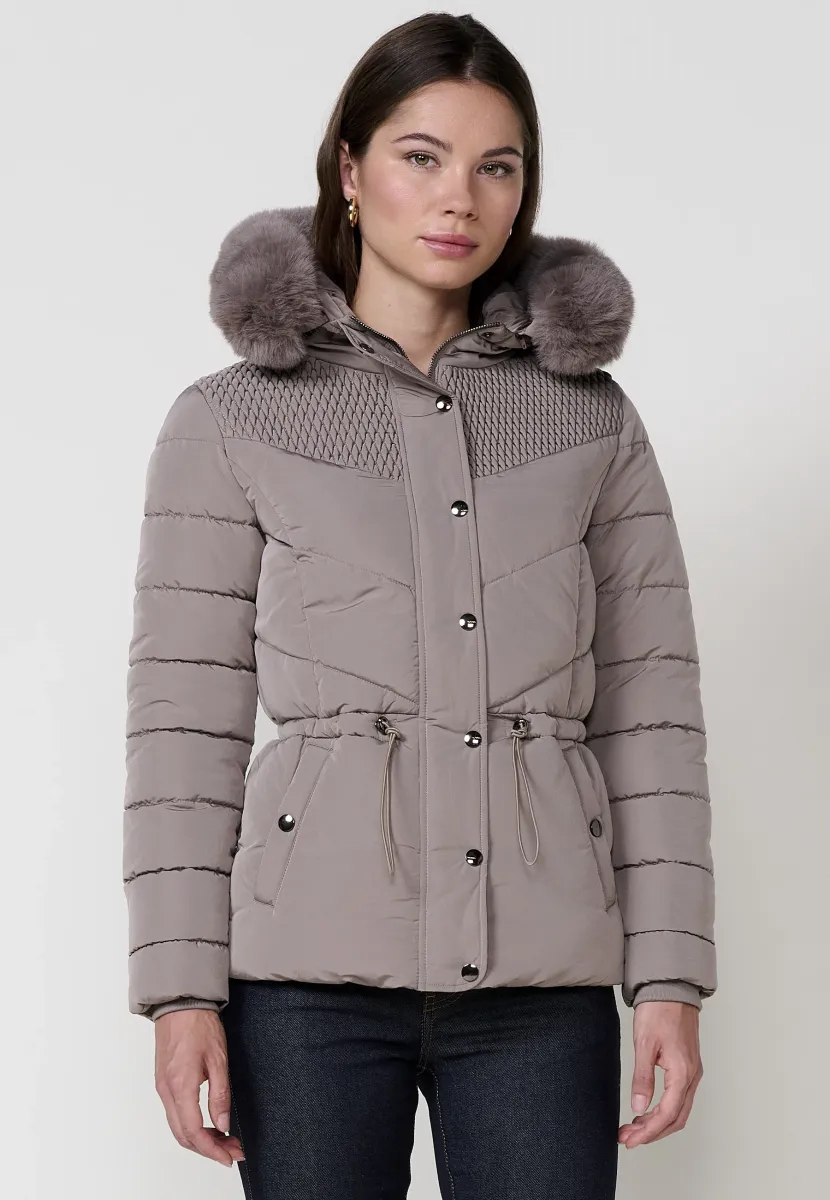 PADDED   - Winterjacke - beige