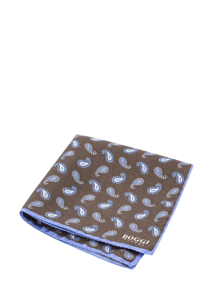PAISLEY PRINT - Einstecktuch - light blue