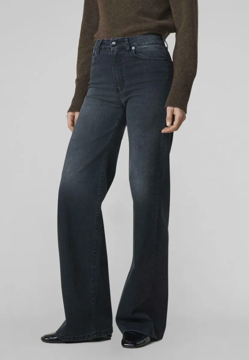 PALAZZO DONATELLA - Jeans Bootcut - black