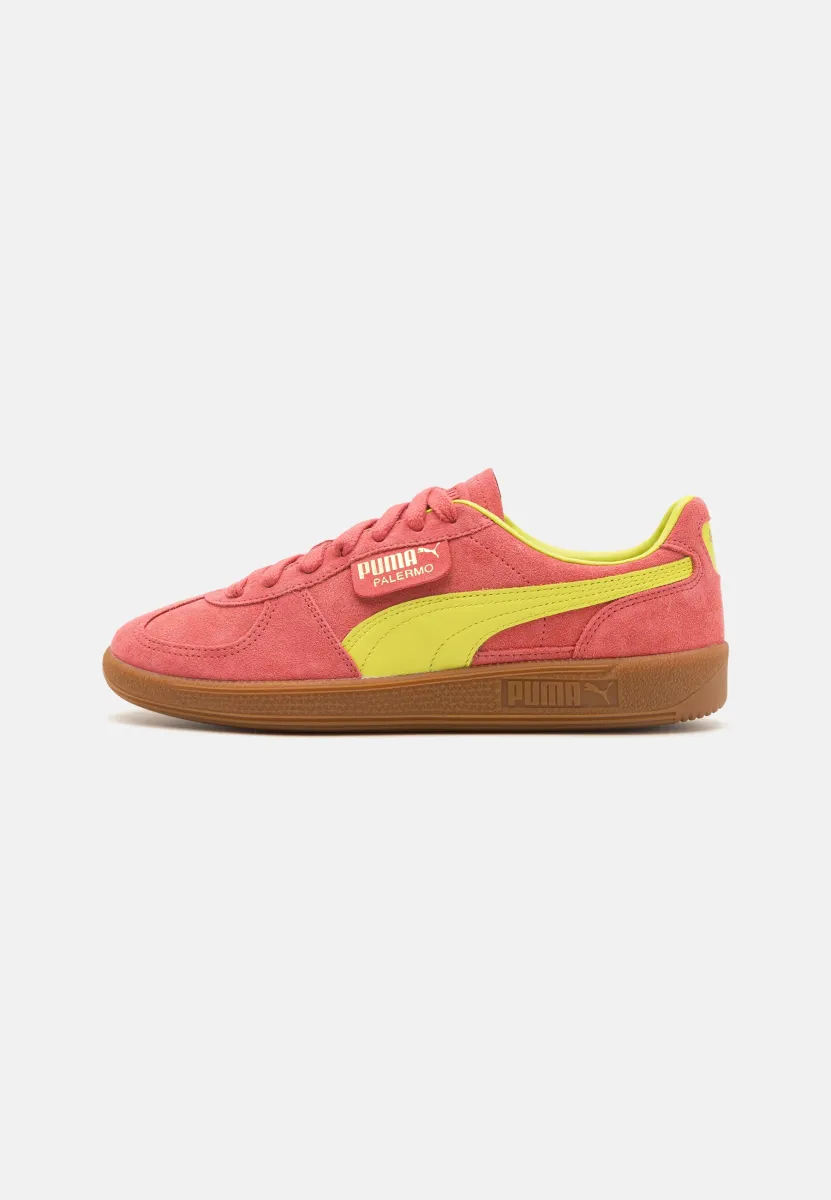 PALERMO UNISEX - Sneaker low - salmon/lime sheen/gum