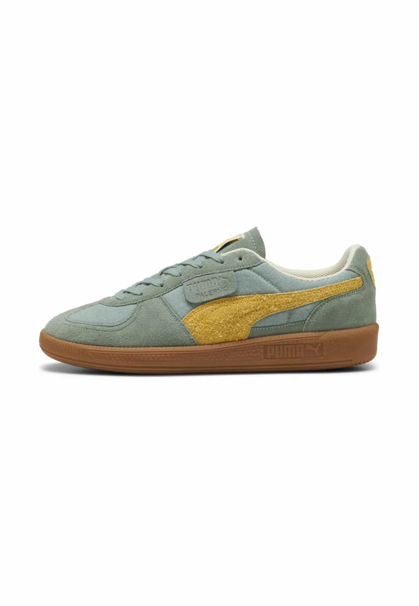 PALERMO WEATHERED - Sneaker low - green moon sunny yellow
