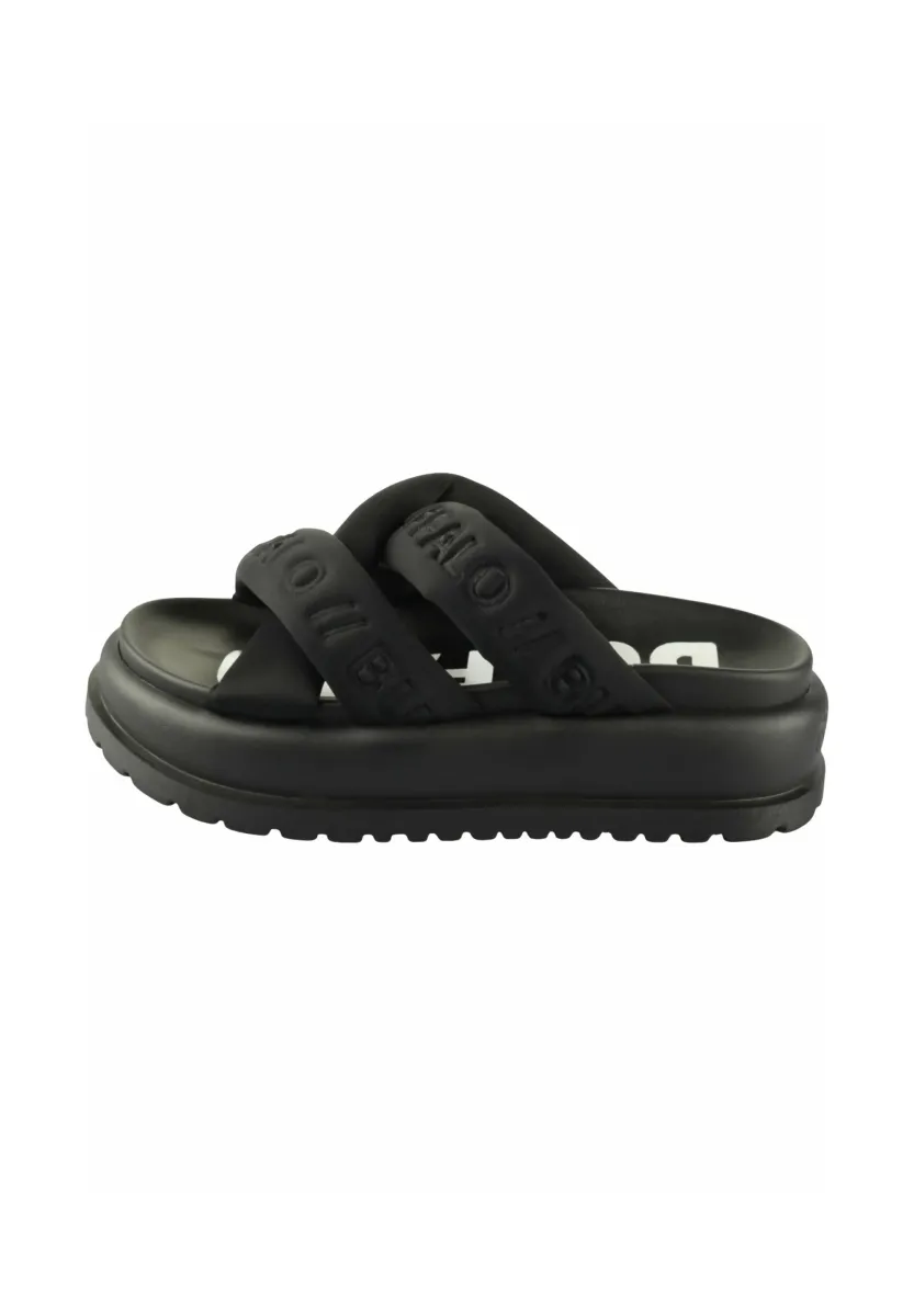 PALMA CROSS - Pantolette hoch - black