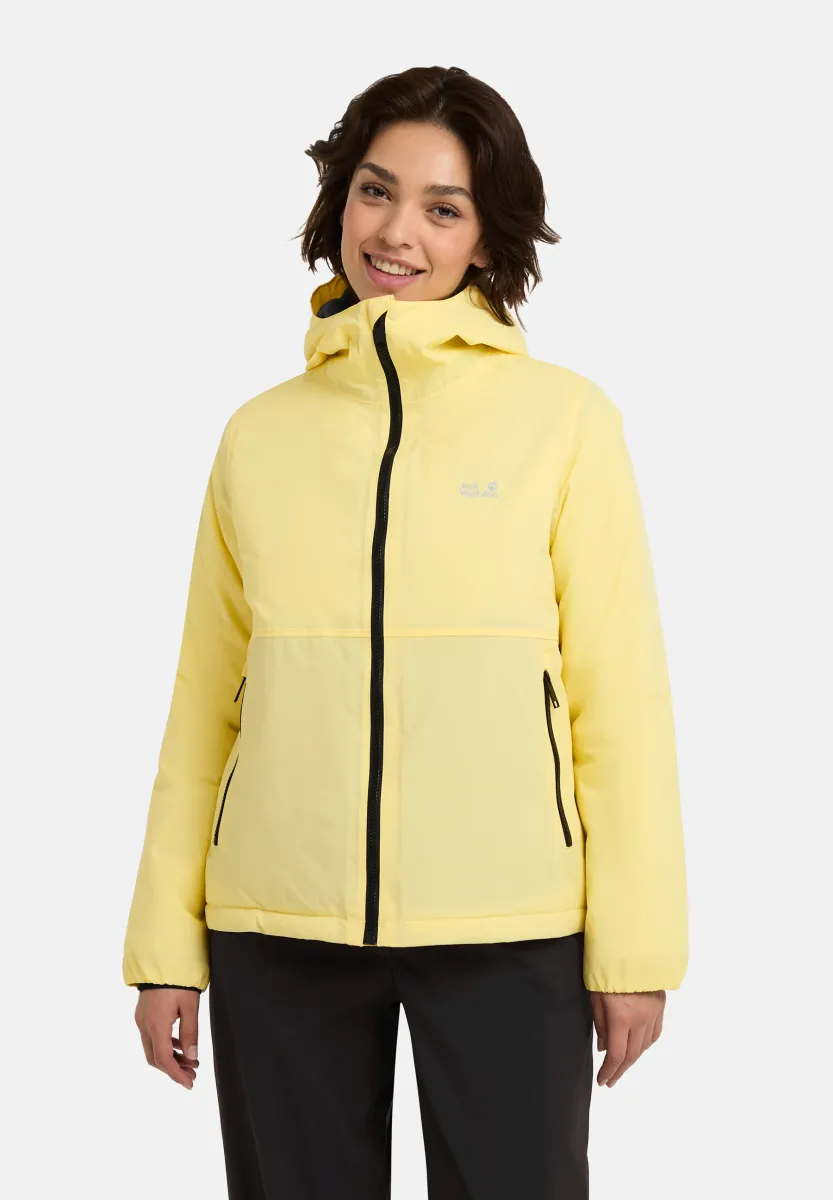 PAMIR - Regenjacke / wasserabweisende Jacke - lemon ice