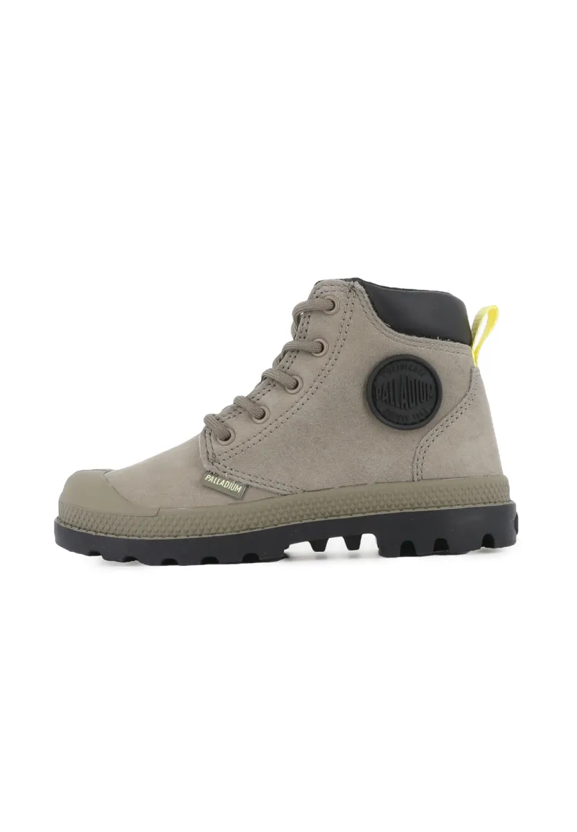 PAMPA CUFF - Schnürstiefelette - dusky green