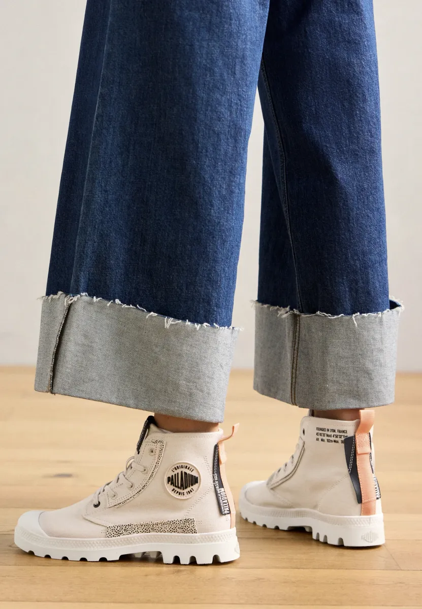 PAMPA UNDERLAYER - Schnürstiefelette - sand