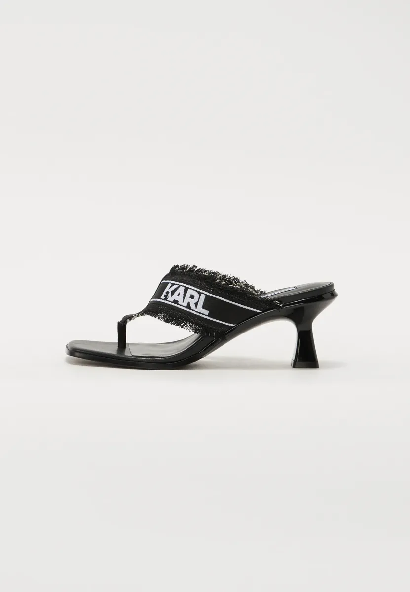 PANACHE II - Hausschuh - black denim