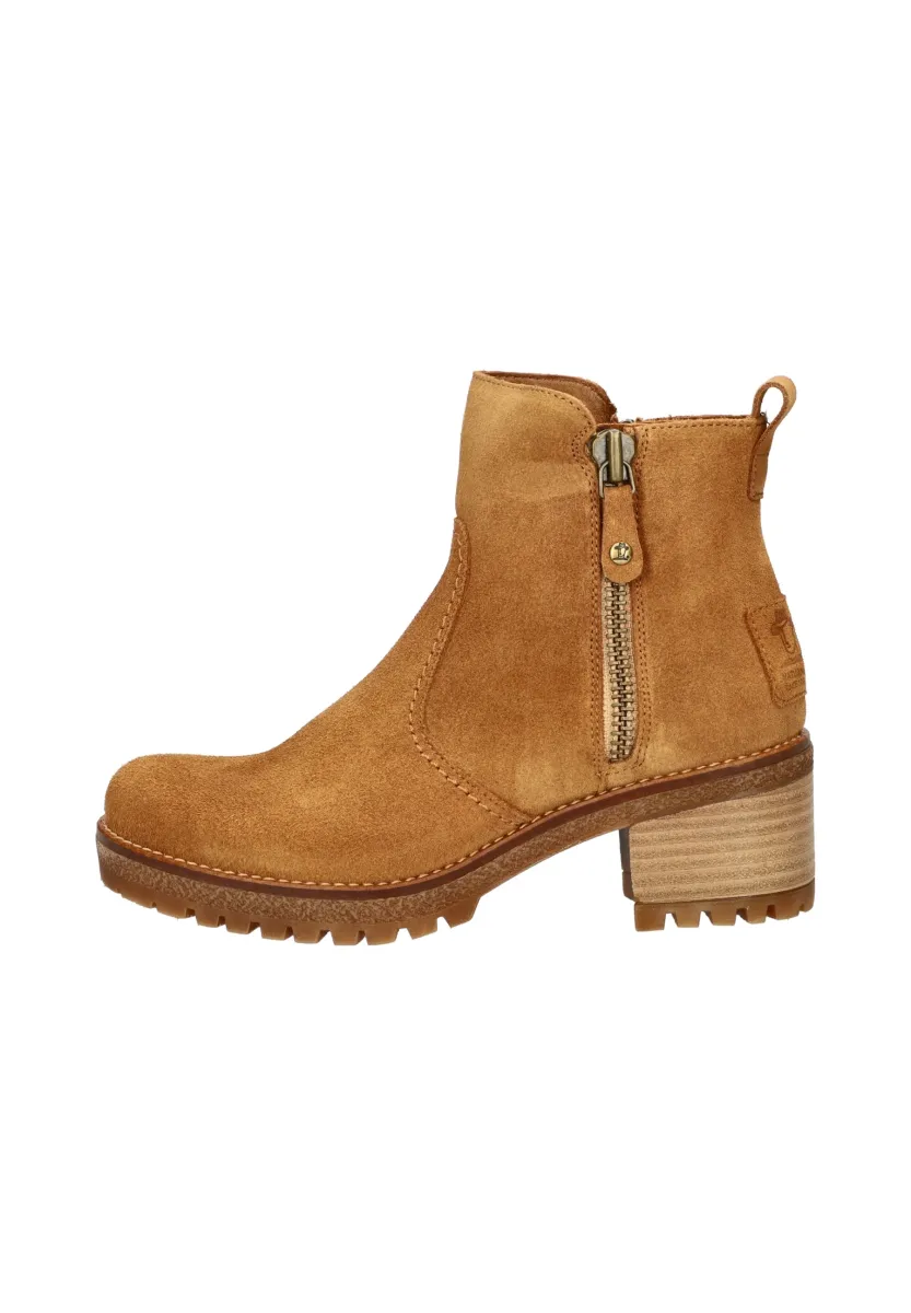 PANAMA JACK PAULINE - Ankle Boot - cognac