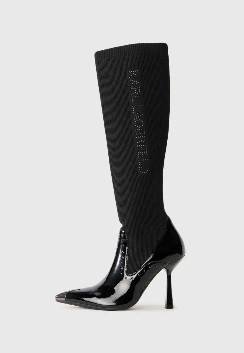 PANDARA - High Heel Stiefel - black
