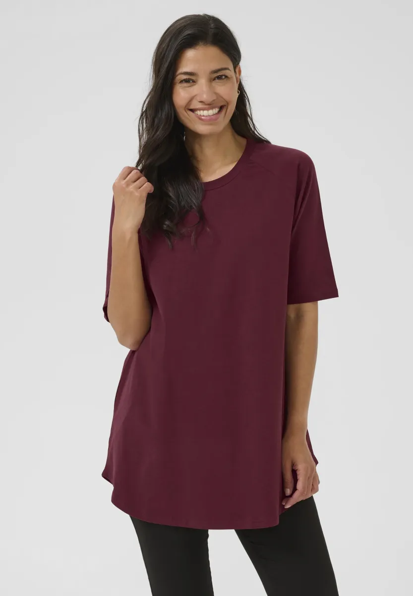 PANE - T-Shirt basic - windsor wine