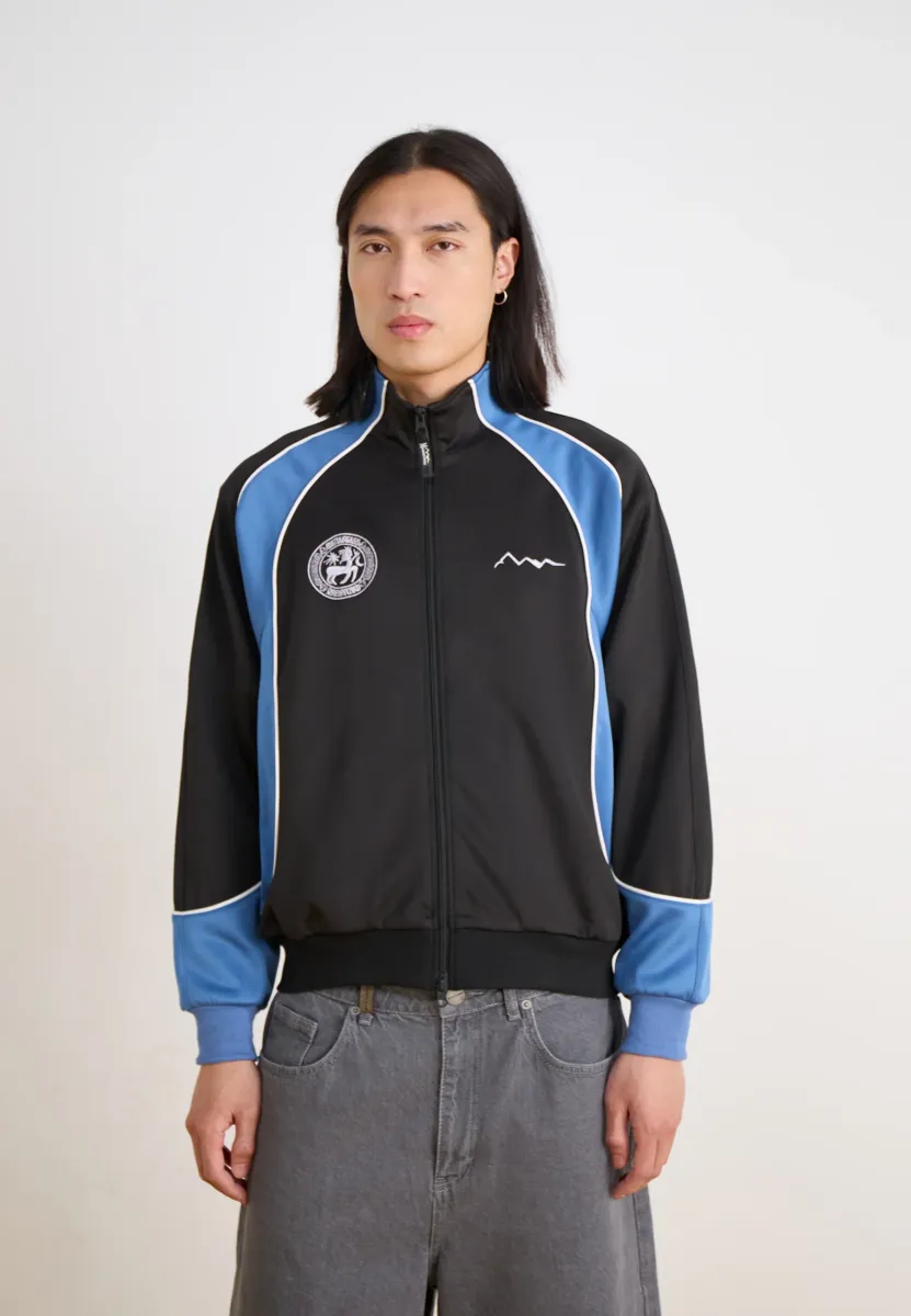 PANEL TRACK JACKET - Trainingsjacke - black
