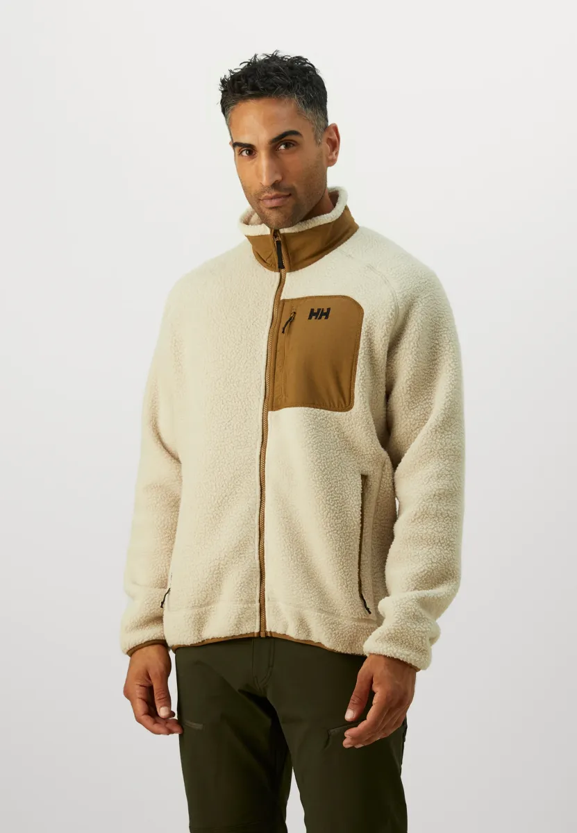 PANORAMA BLOCK JACKET - Fleecejacke - pelican