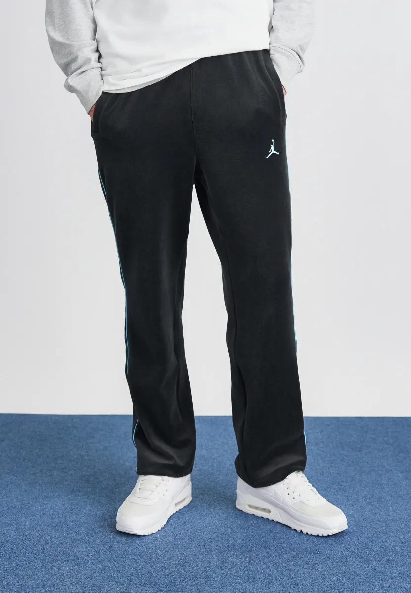 PANT - Jogginghose - black/blue chill