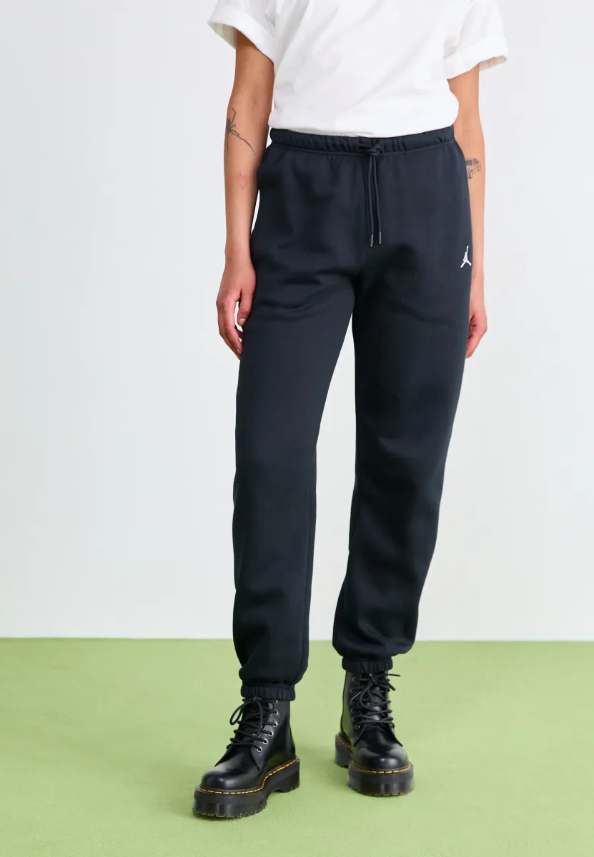 PANT - Jogginghose - black/white
