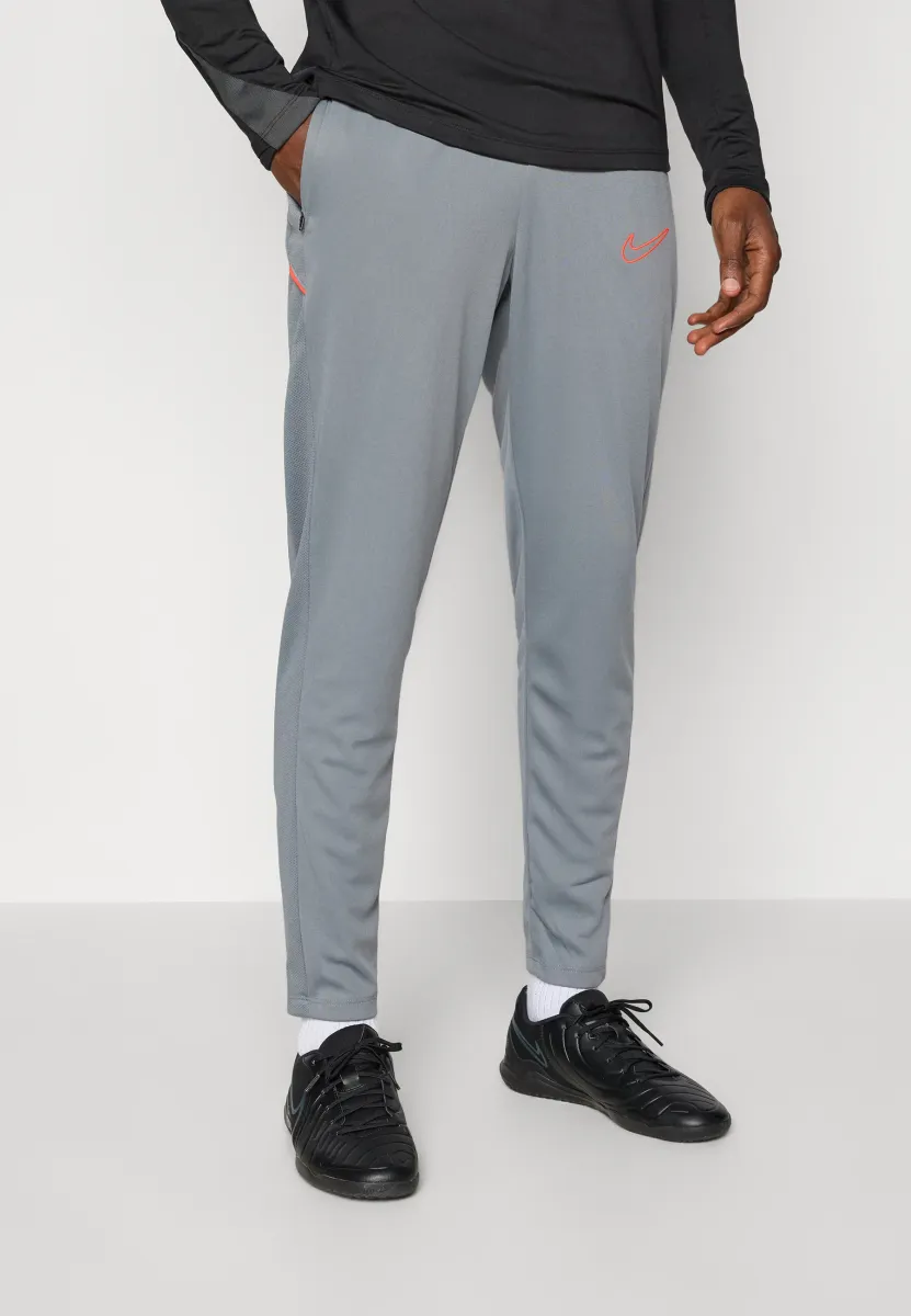 PANT - Jogginghose - cool grey/bright crimson