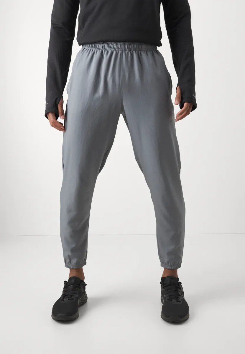 PANT - Jogginghose - smoke grey/black/reflective silver