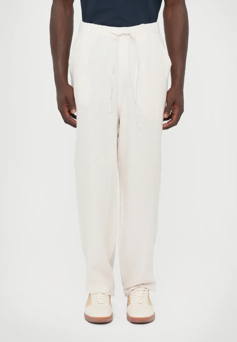PANT - Stoffhose - natural