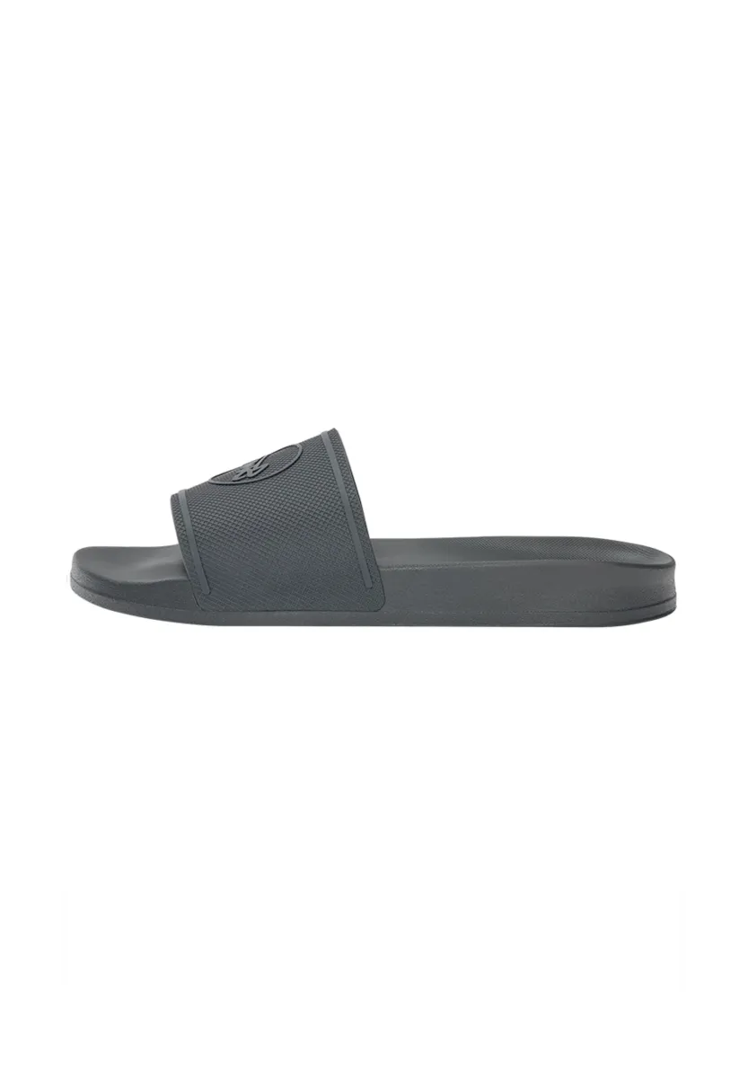 Pantolette flach - dark grey