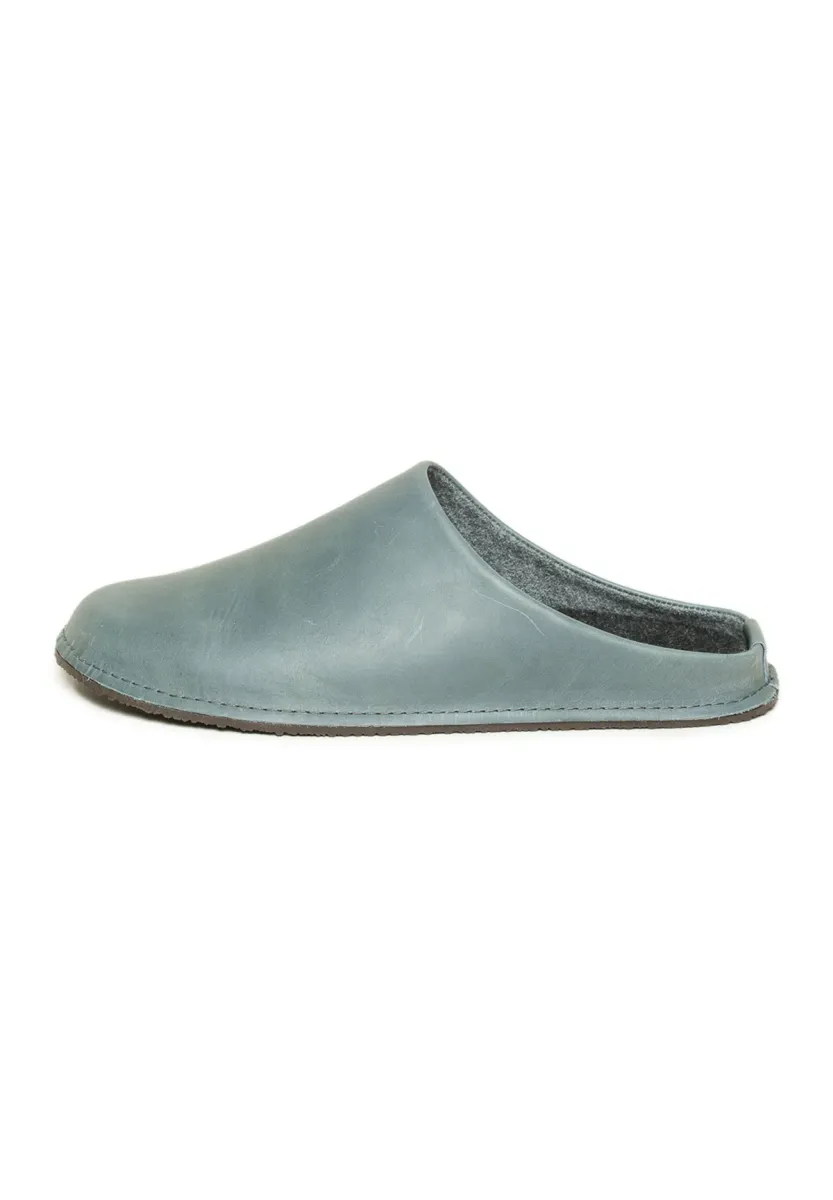 Pantolette flach - jeans