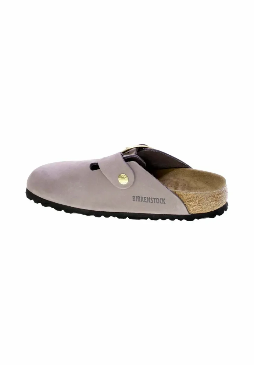 Pantolette flach - purple