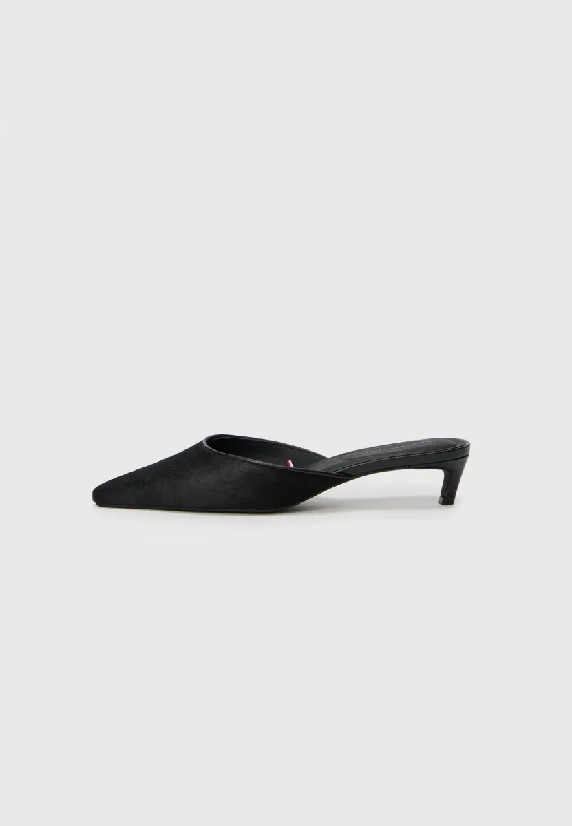 Pantolette hoch - black