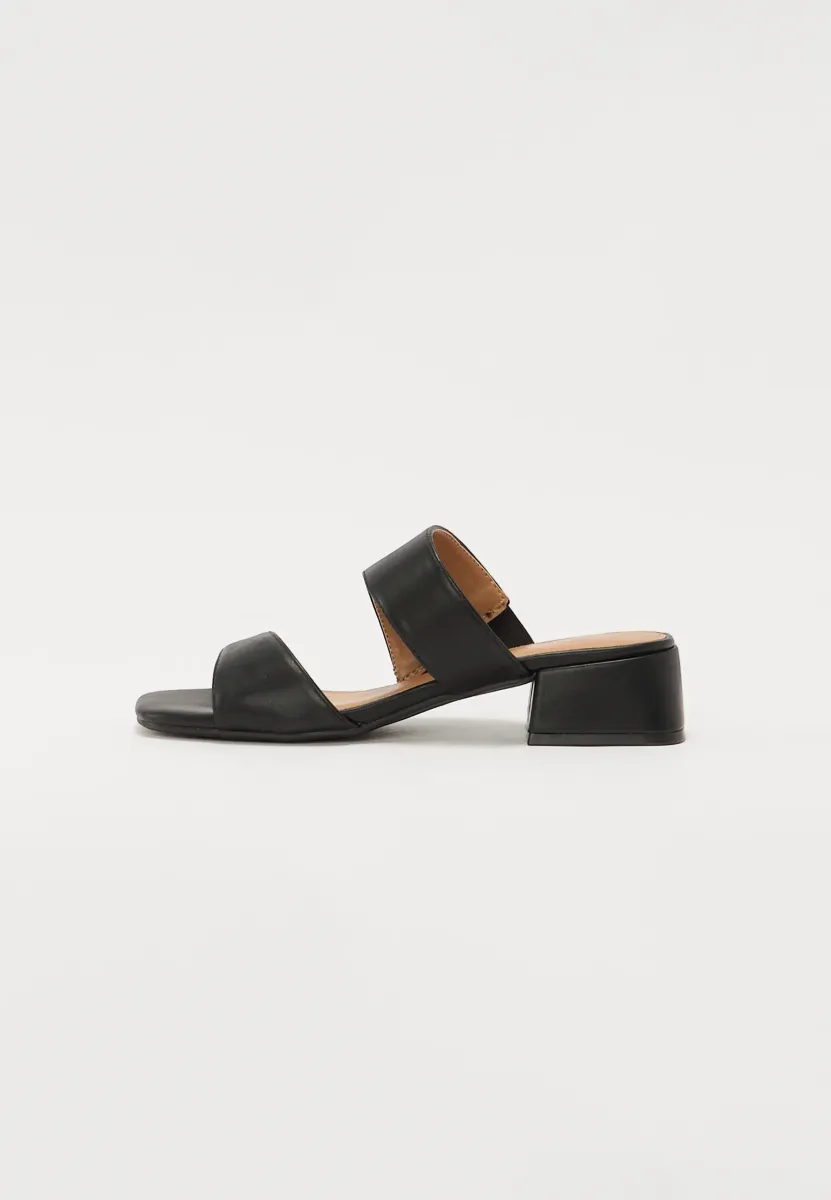 Pantolette hoch - black