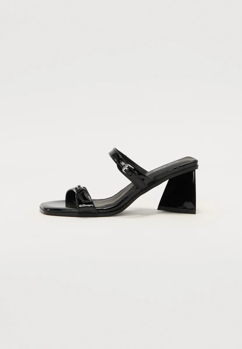 Pantolette hoch - black
