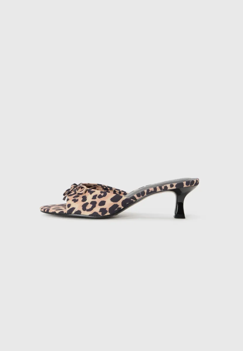 Pantolette hoch - brown