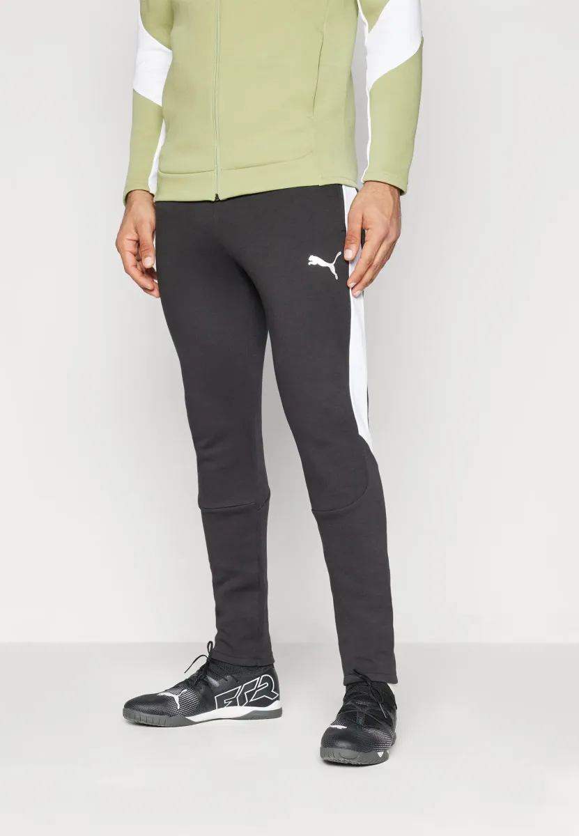 PANTS - Jogginghose - black/silver/white