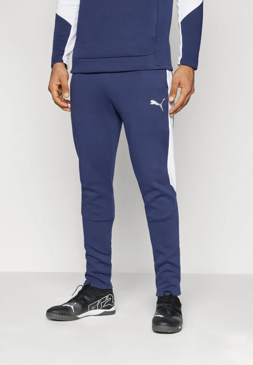 PANTS - Jogginghose - navy/silver/white