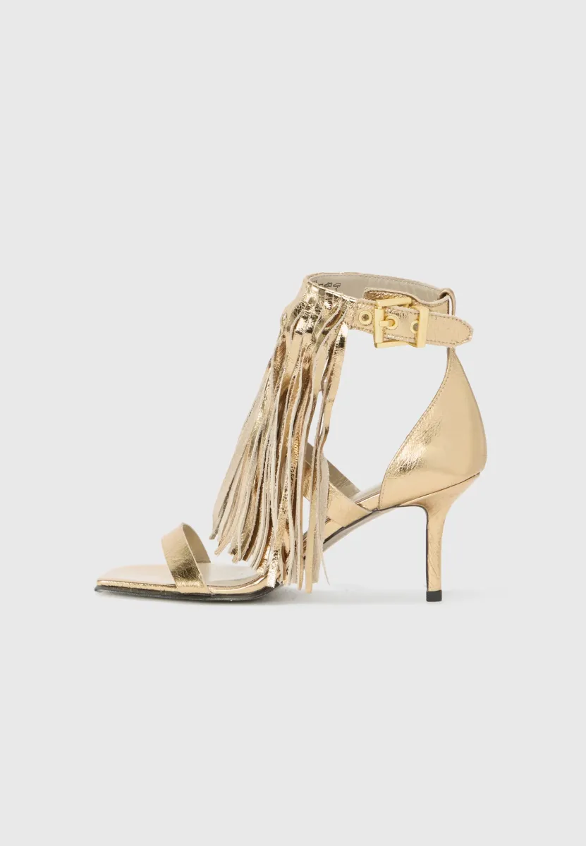 PAOLA  - High Heel Sandalette - gold coloured
