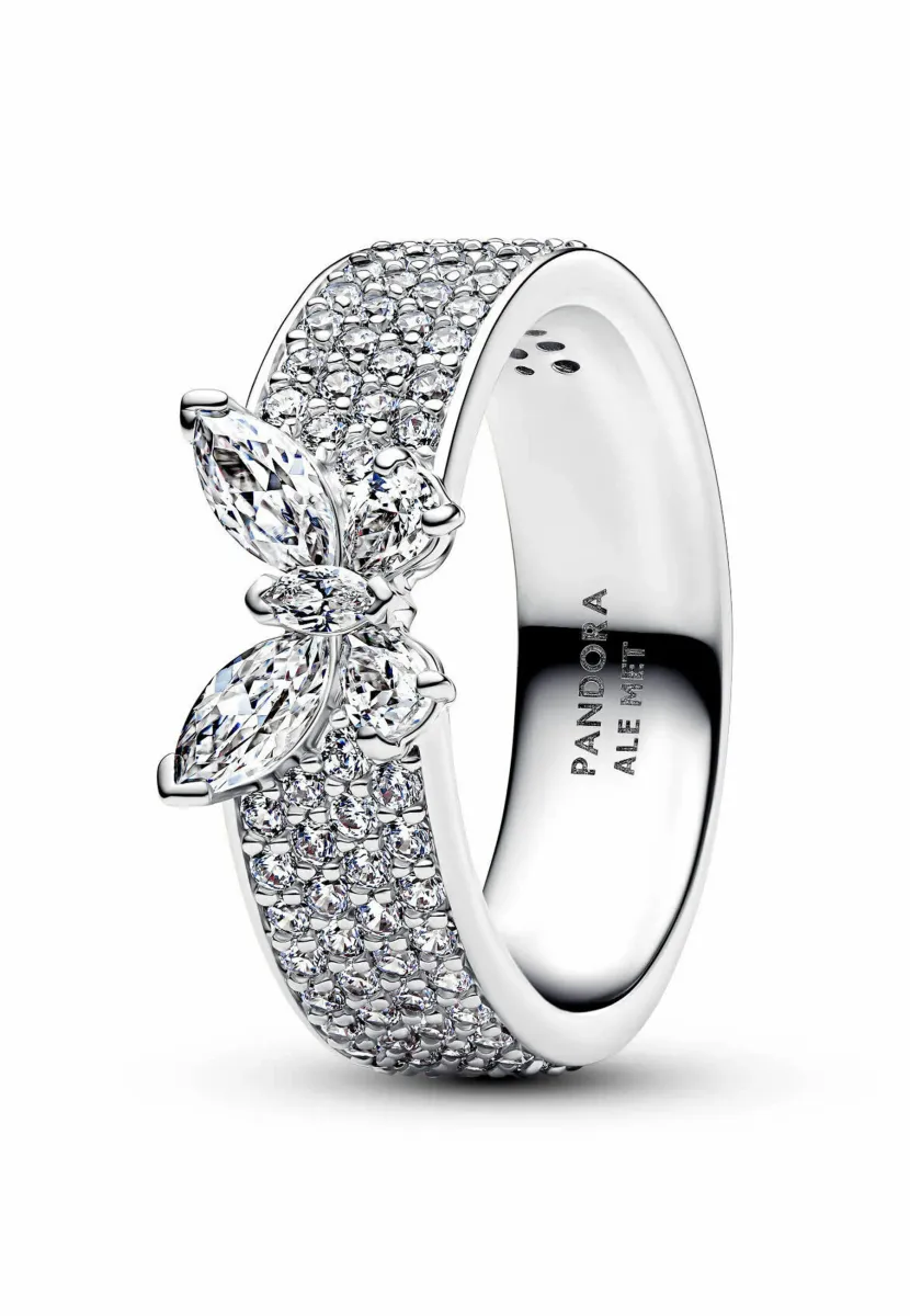 PAPILLON ÉTINCELANTE ET AUDACIEUSE - Ring - argent