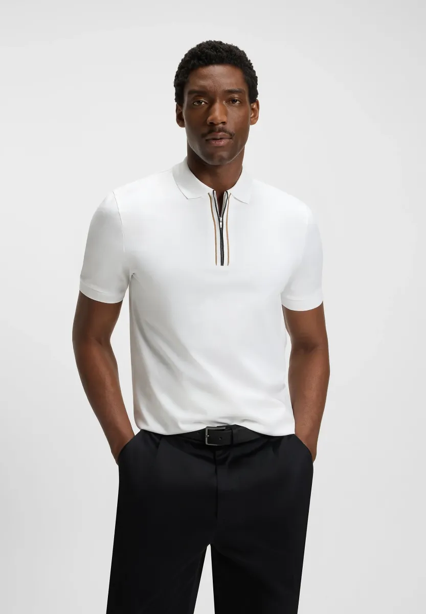 PARAS - Poloshirt - white