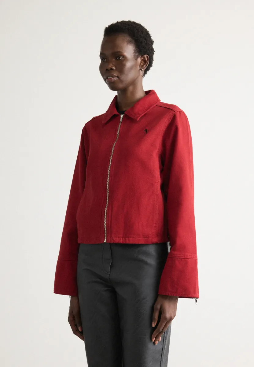 PARIS RACHEL JACKET - Jeansjacke - winery