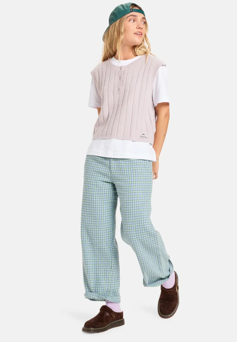 PARIT TANK - Strickpullover - lilac marble